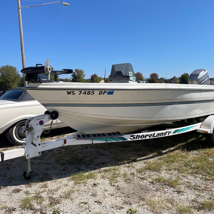 #1032 • 1994 17' Yar-Craft 1781 TPS Boat (Has WI Title)