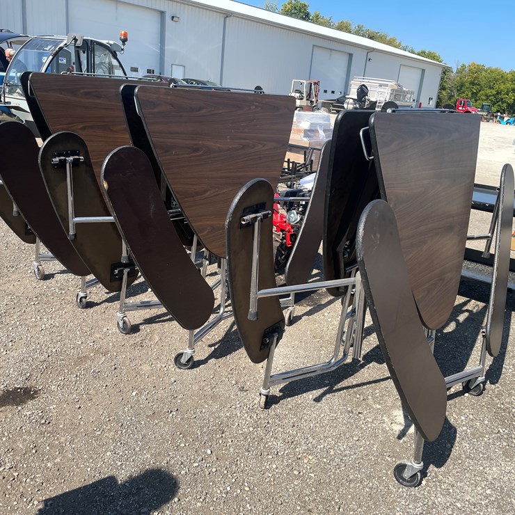 #6647 • (3) Cafeteria Tables