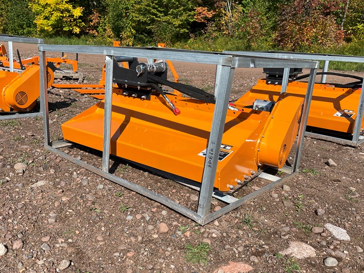 #8344-•-wolverine-48"-flail-mower,-mini-excavator-image-1