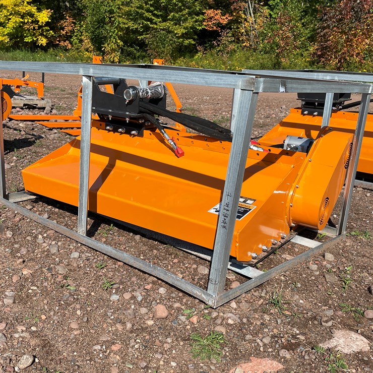 #8344 • Wolverine 48" Flail Mower, Mini excavator