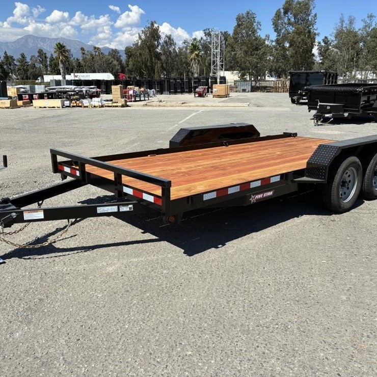 2026 Five Star CH030 T/A Flatbed Trailer