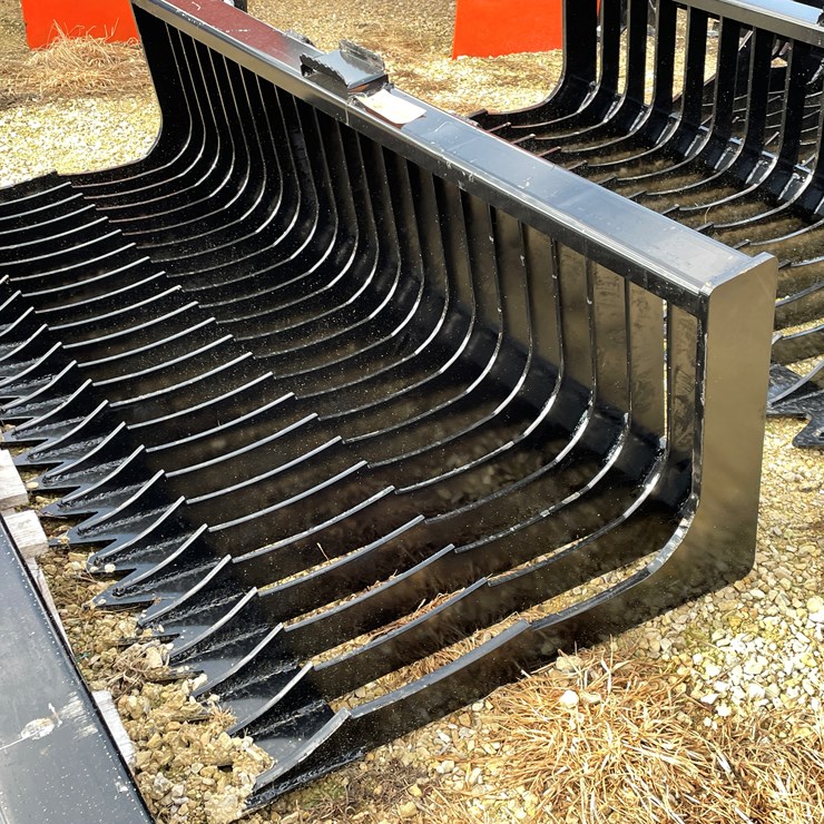 #3011 • Skid Steer 71" Rock Bucket