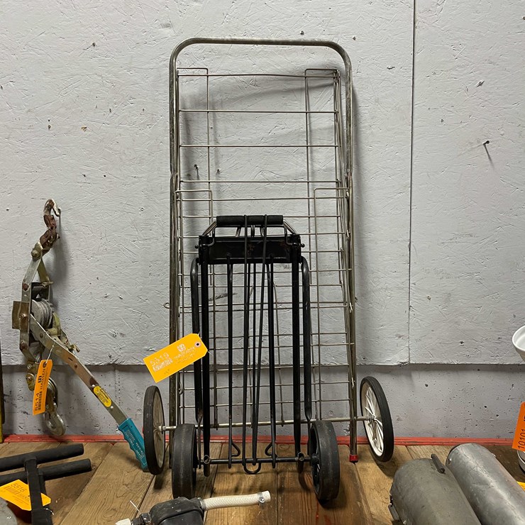 #5519 • (2) Folding Utility Carts (CW)
