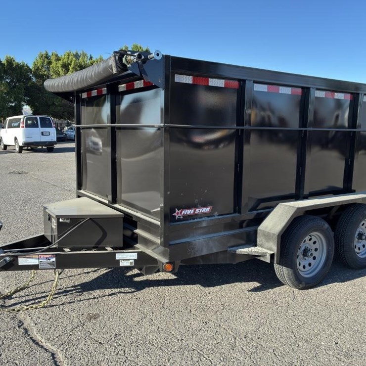 2026 Five Star DT257 6.5x10 T/A Dump Trailer