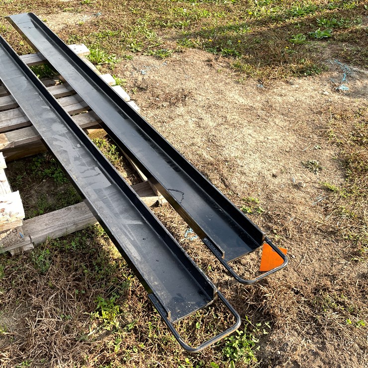 #3014 • Set of 7' Pallet Fork Extensions