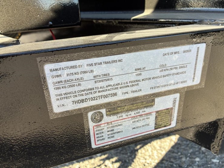 2026-five-star-dt257-6.5x10-t/a-dump-trailer-image-14