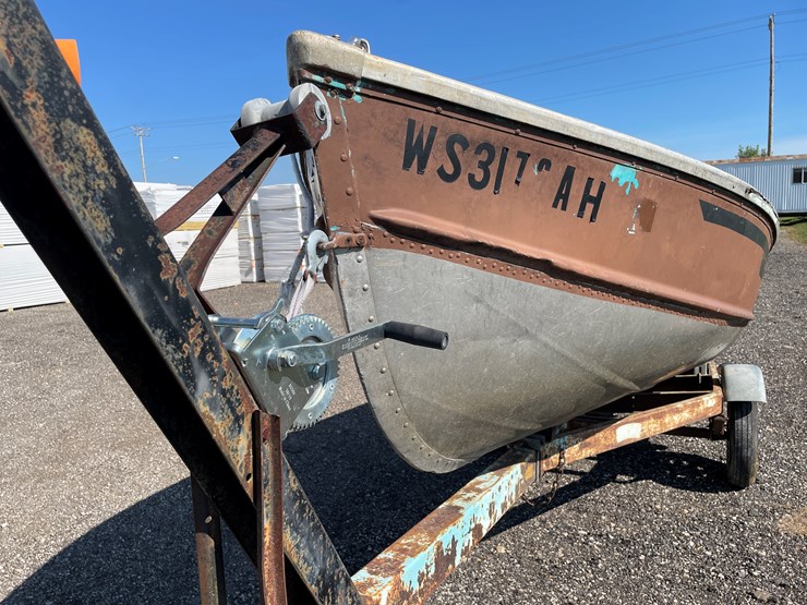 #1033-•-14-1/2'-aluminum-boat-&-trailer-image-12
