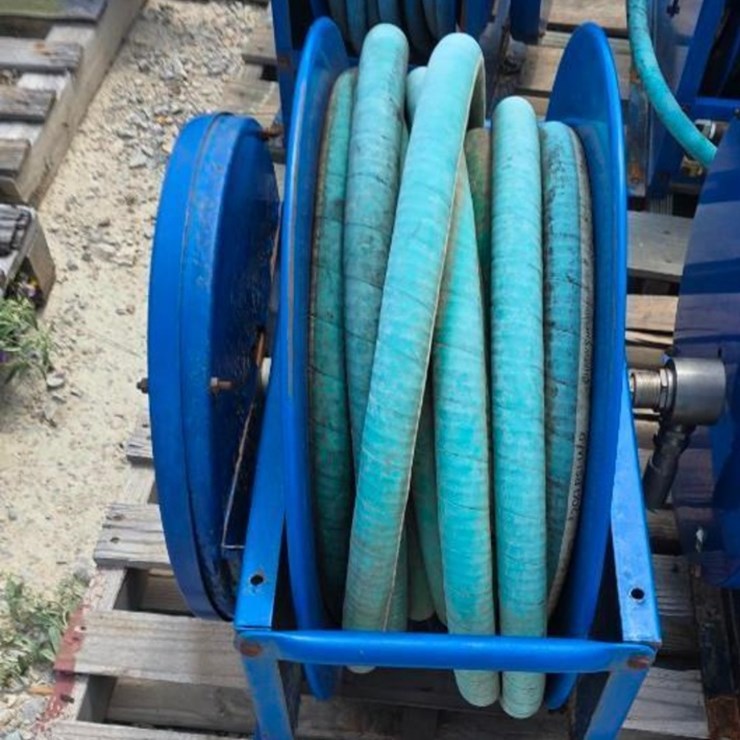 3/4" Hydraulic Hose on Reel