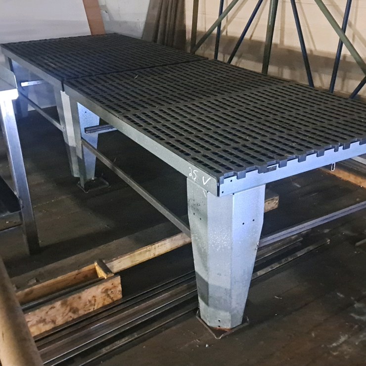 #183 • 2 73"×48"×30"T tables