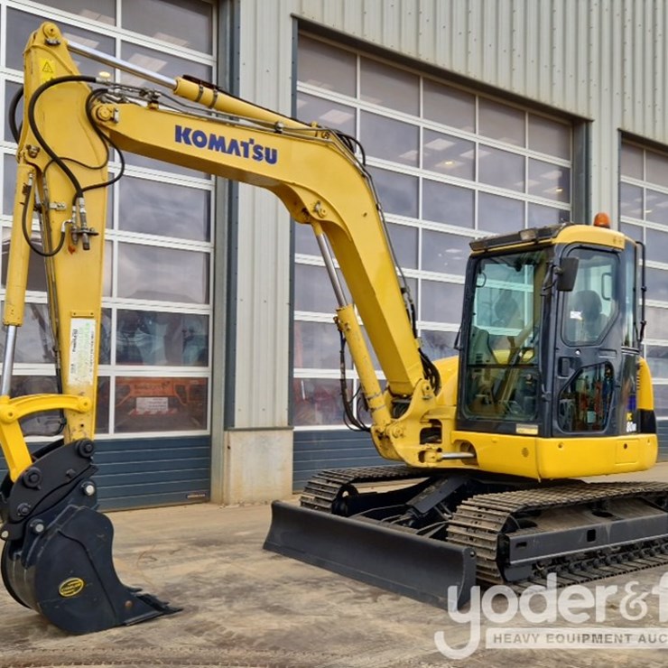 2014 KOMATSU PC80MR-3