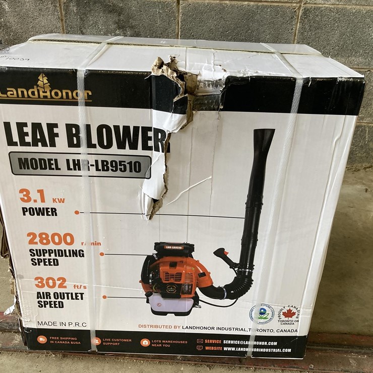 LAND HONOR LHR-LB9510 BACKPACK LEAF BLOWER