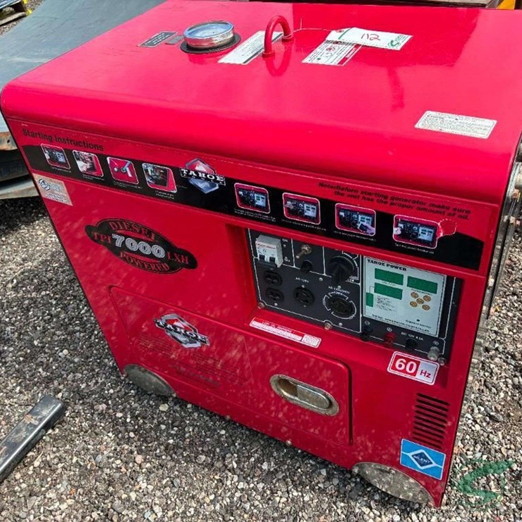 Tahoe power Diesel 7000 watt generator