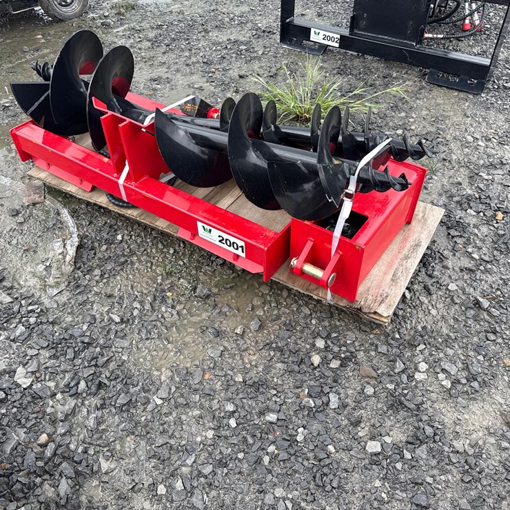 #2001 • Unused GIYI Skid Steer Auger INV# 27599