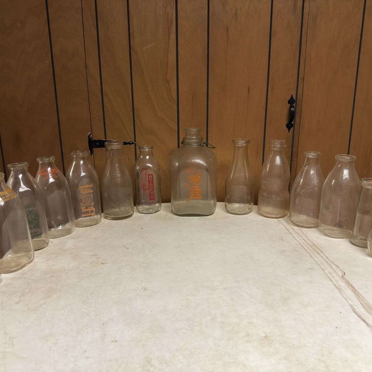 (14) Dairy Bottles