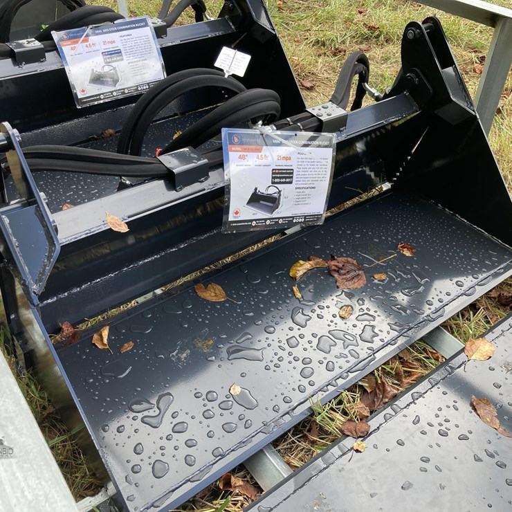 WOLVERINE MCB-11-48W MINI SKID COMBINATION BUCKET
