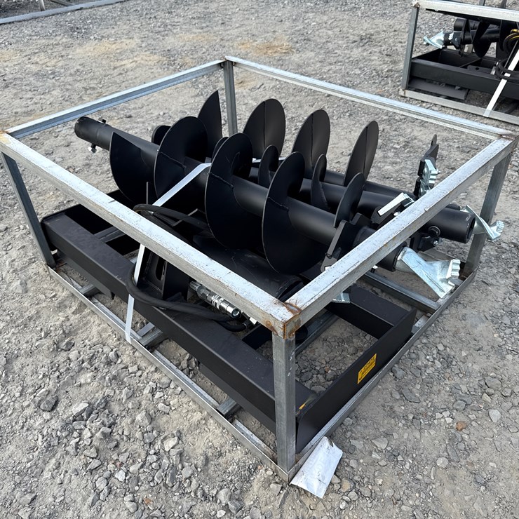 #2071 • Unused JCT Skid Steer Auger w/ Bits INV# 27472