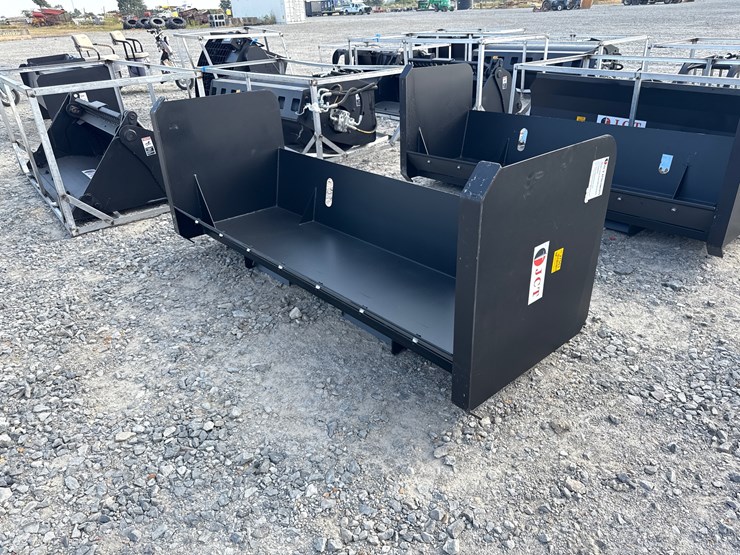 #2085-•-jct-7'-skid-steer-pusher-box-inv#-27503-image-2