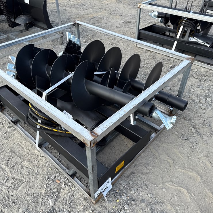 #2072 • Unused JCT Skid Steer Auger w/ Bits INV# 27471