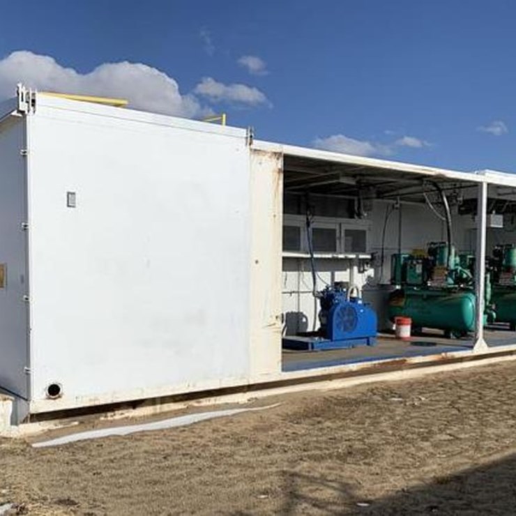 Sullivan Palatek 50DG Screw Air Compressor Shed