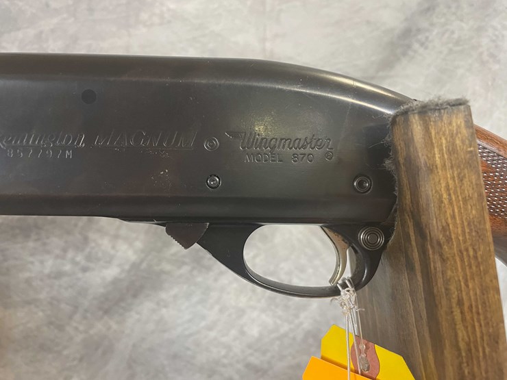 #4862-•-remington-870-wingmaster-magnum-12-ga.-pump-action-shotgun,-sn:-857797m-image-28