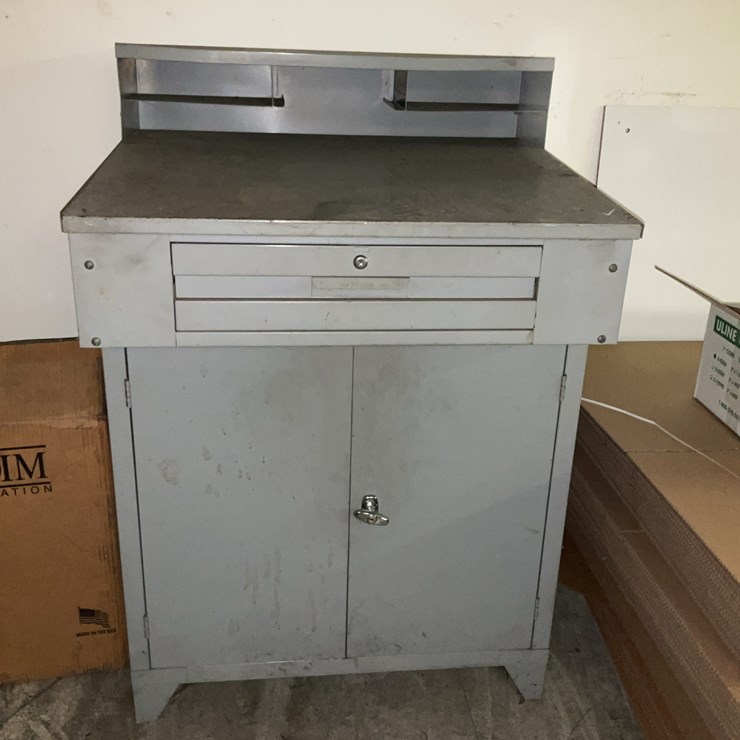 #167 • Metal desk