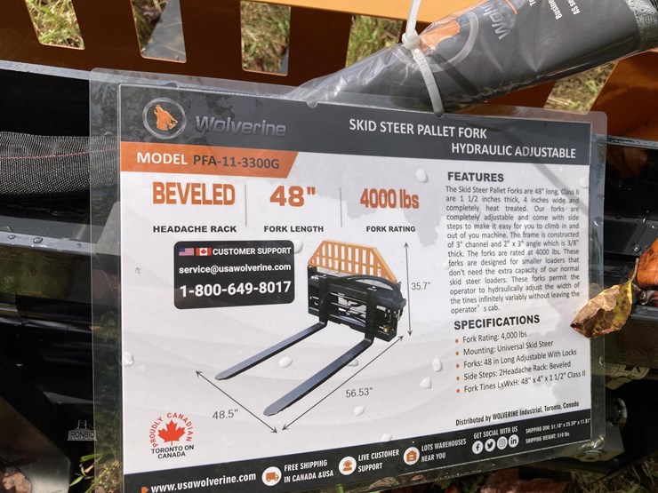 wolverine-pfa-11-3300g-skid-steer-hydraulic-pallet-forks-image-3
