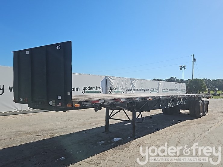 2006-transcraft-45'-tandem-axle-flatbed-trailer,-gvwr-80,000-lbs-image-1