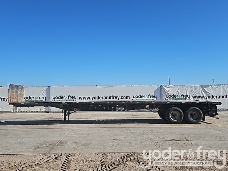 2006-transcraft-45'-tandem-axle-flatbed-trailer,-gvwr-80,000-lbs-image-2