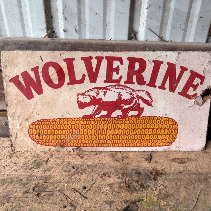 Wolverine Corn Sign