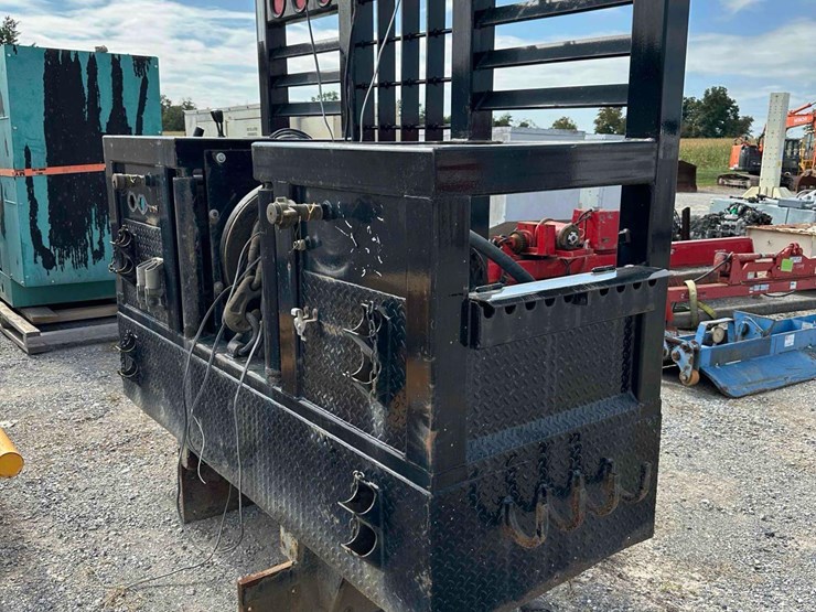 tractor-trailer-headache-rack-w/-ramsey-winch-image-1