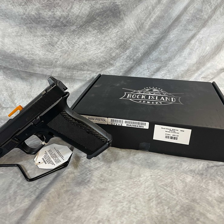 #4787 • Rock Island STK100 9mm Luger Pistol, SN: RIA2884305