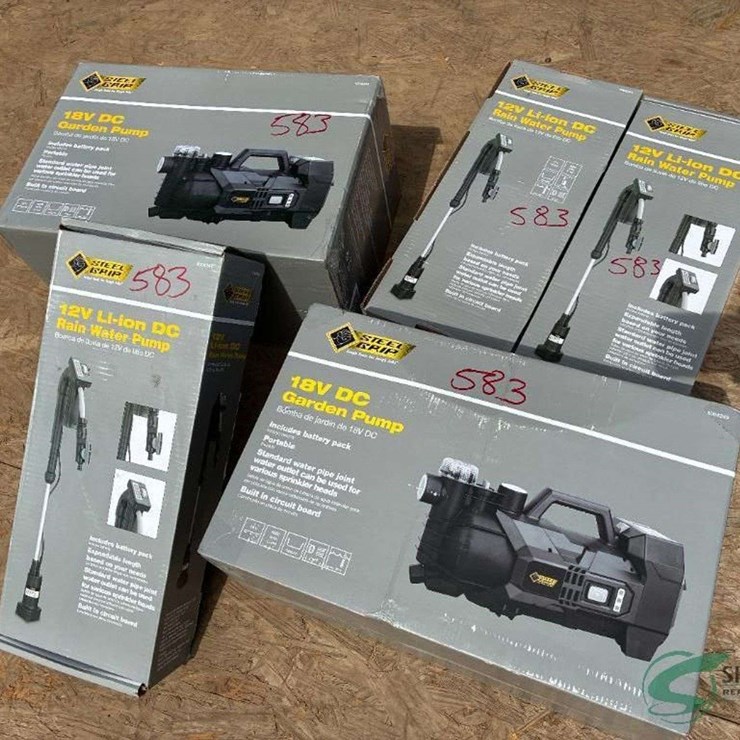 (5) New pumps