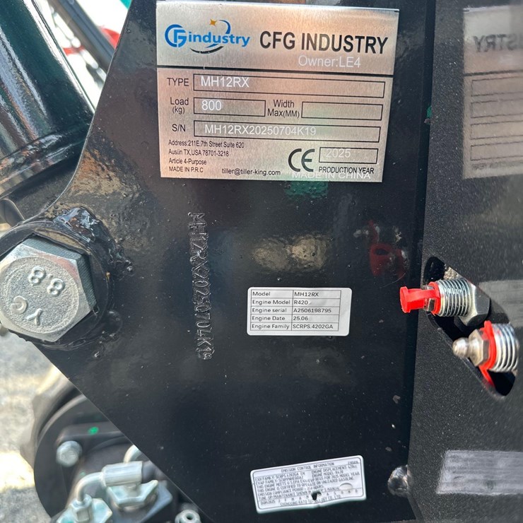 UNUSED CFG Industrial MH12RX Mini Excavator