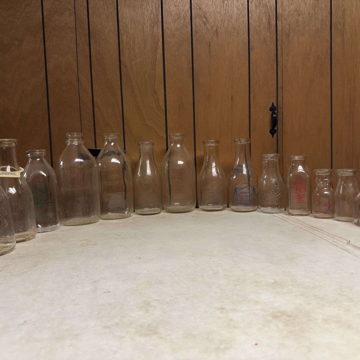 (15) Dairy Bottles