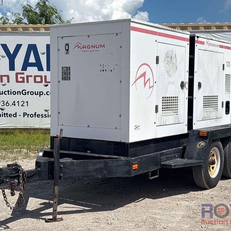 2006 Magnum 125 125kW T/A Towable Diesel Generator
