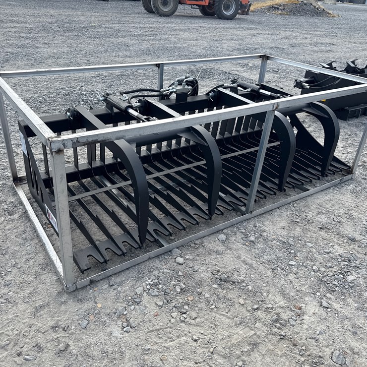 #2088 • Unused JCT 7' Skid Steer Rock Grapple Bucket INV# 27495