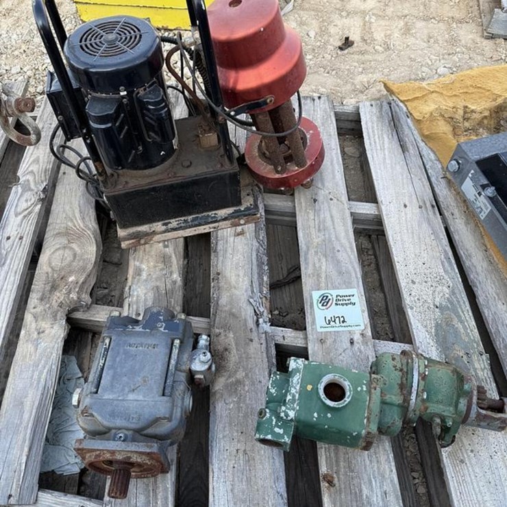 Hawe Hydraulic Piston Pump V60N-090, Ingersoll Rand Air Starter & Electric Pump
