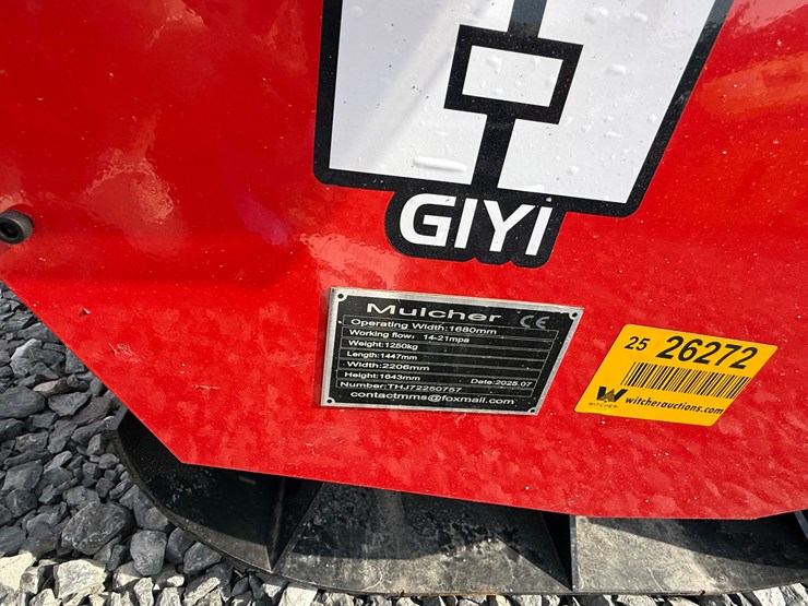 #2017-•-unused-giyi-72"-skid-steer-mulcher-thj72250703-inv#-26272-image-11