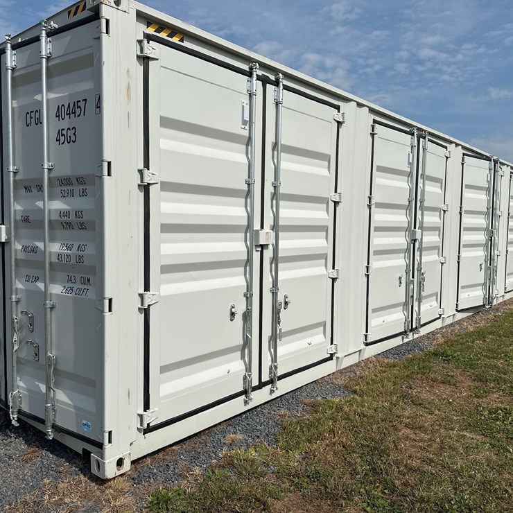 40' High Cube Four Multi Doors Container