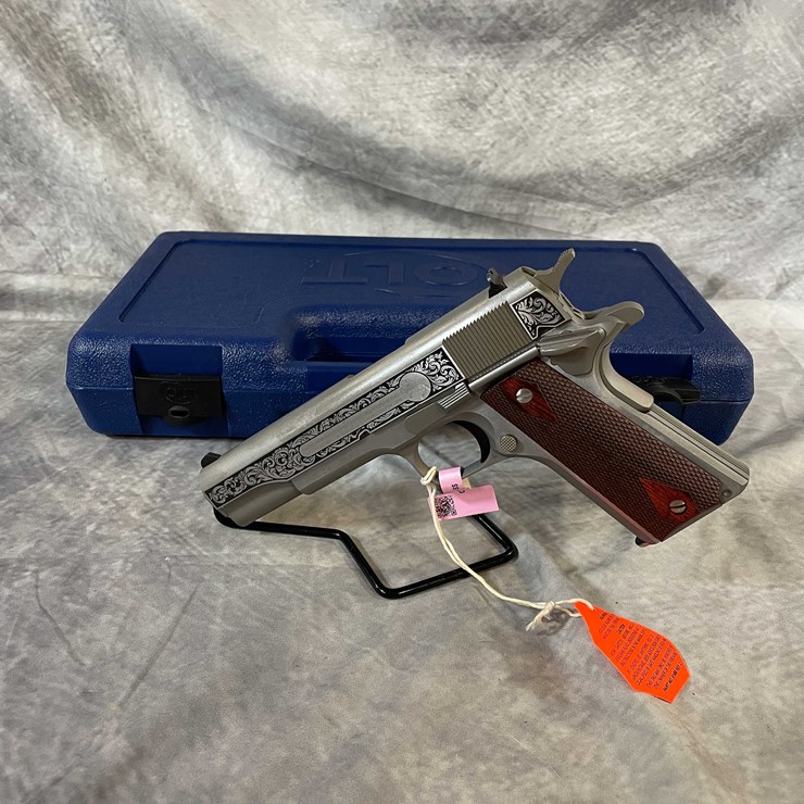 #4782 • Original Colt Government Model .45 ACP Auto Pistol, SN: GV066764