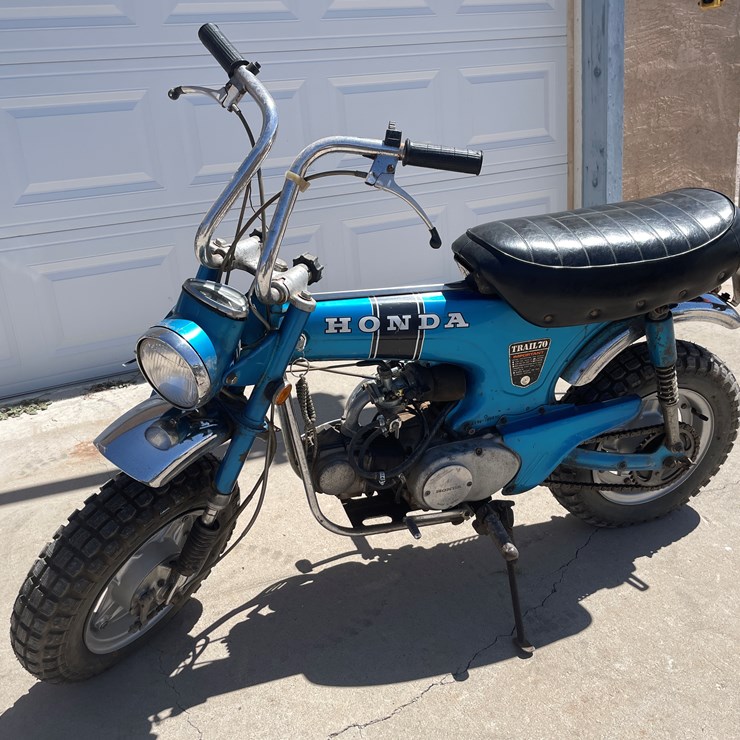 #1004 • 1970 Honda Trail 70 (Has NM Title) (Located In Elephant Butte)