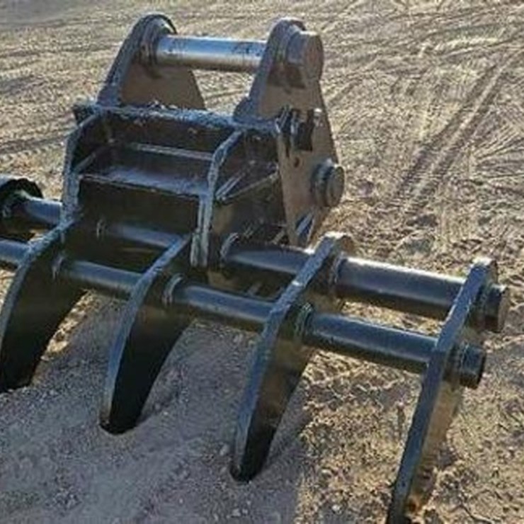 85" Excavator Rake