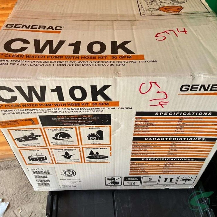 Generac Clean water pump