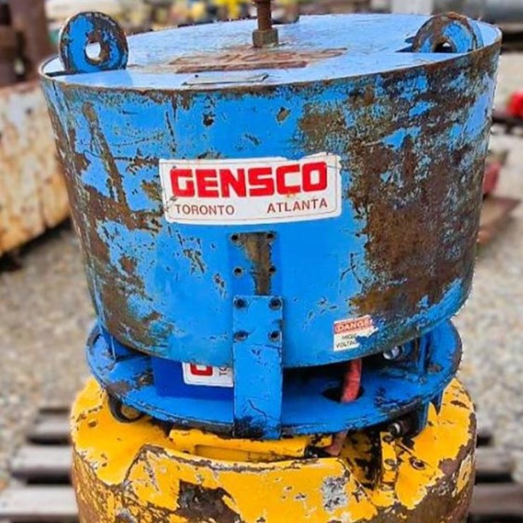 Gensco Hydraulic Powered Electrically Switched Electro Lifting Magnet HMAG Series