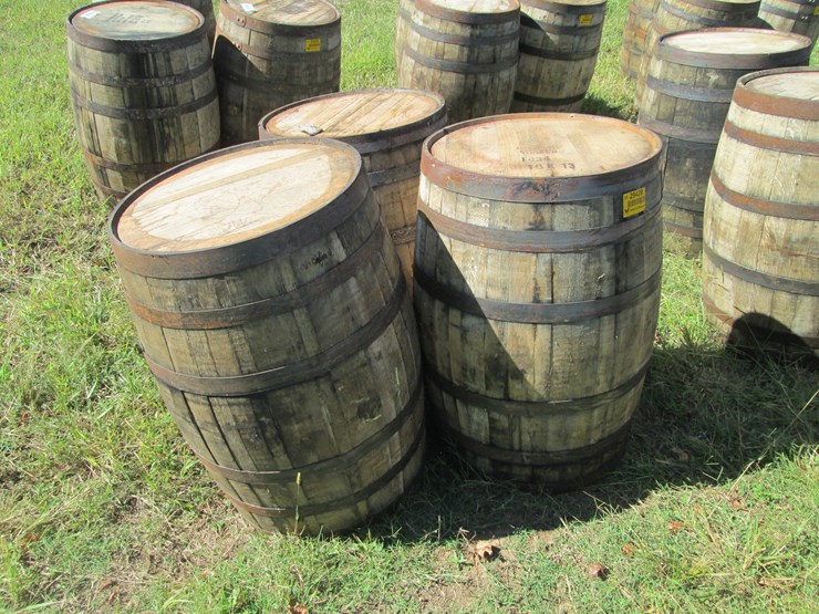 #29429-•-lot-of-(3)-whiskey-barrels-image-2