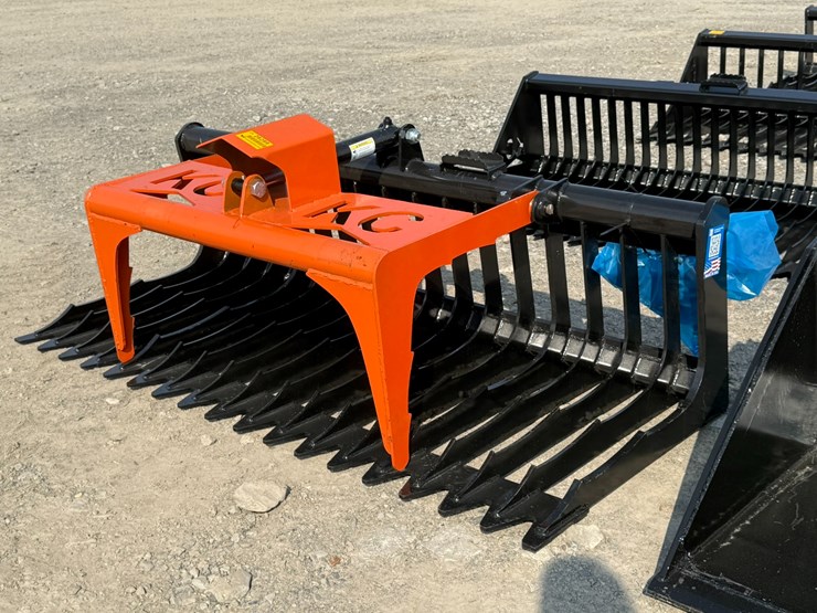 #2091-•-unused-kc-76"-skid-steer-grapple-inv#-28289-image-4