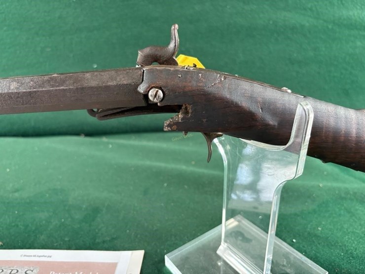 c.-sharps-1-of-5-pre-patent-muzzleloader-rifle-image-11