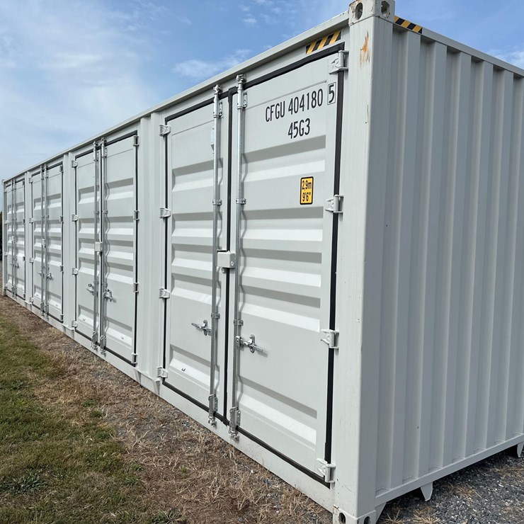 40' High Cube Four Multi Doors Container
