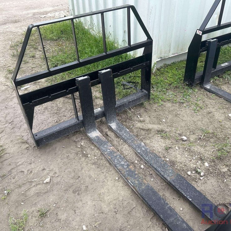 2025 Kivel 48in Forks and Frame Skid Steer Attachment