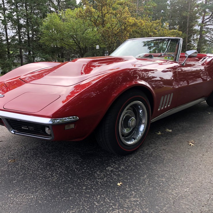 #6878 • 1968 Chevrolet Corvette Convertible (Has WI Title) (Campbellsports, WI)